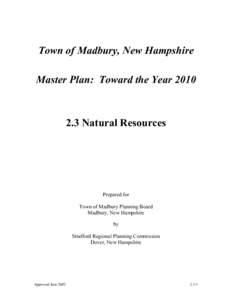 Conservation / Madbury /  New Hampshire / Bellamy Reservoir / Conservation easement / New Hampshire Route 155 / Wetland / Habitat conservation / Conservation biology / Environment / Ecology / Biology