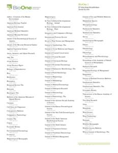 Entomology / Academy of Natural Sciences of Drexel University / Photochemistry and Photobiology / Entomological Society of America / Dendroica / American sparrows / Western Meadowlark / Biology / Zoology / The Wilson Journal of Ornithology