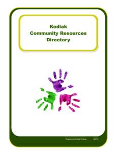 Kodiak Community Resources Directory Date: [removed]