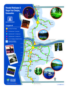 Canada  Potential Washington & Oregon Fast-Charging Communities