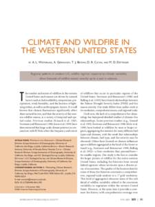 Geography of the United States / Wildfires / Ecological succession / Fire / Wildfire / Palmer Drought Index / Chaparral / Yellowstone National Park / Physical geography / Occupational safety and health / Systems ecology