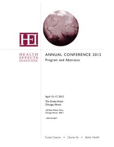 HEA LTH  Annual ConFerence 2012 IN STITUTE