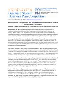 Microsoft Word - release2012GRANDPRIZEWINNER final