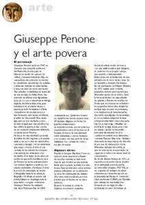 arte  Giuseppe Penone