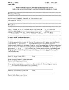 National Register of Historic Places listings in Harrison County /  West Virginia / Lost Creek Baltimore and Ohio Railroad Depot / Baltimore and Ohio Railroad / Daniel Bassel House / Glen Elk Historic District / Bridgeport Lamp Chimney Company Bowstring Concrete Arch Bridge / Rail transportation in the United States / Transportation in the United States / West Virginia