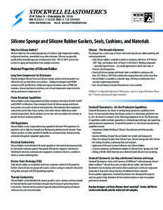 Silicone Materials Guide - (PDF)