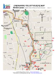 COROMANDEL VALLEY WALKING MAP Northern section – numbers relate to Points of Interest document BLACKWOOD RAILWAY STATION