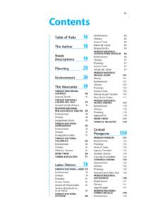 13  Contents Table of Treks  16