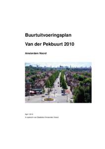 BUP Van der Pekbuurt 2010