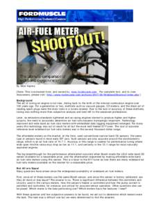 Microsoft Word - FM_WB_Shootout.doc