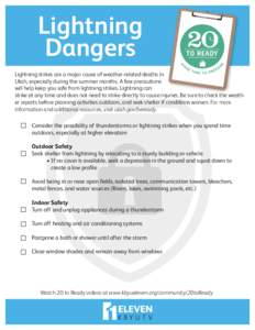 20-to-Ready - Lightning Dangers