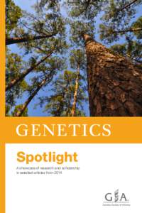 Spotlight A showcase of research and scholarship in selected articles from 2014 2014 Editorial Board