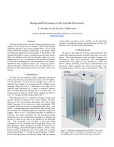 Condensed matter physics / IceCube Neutrino Observatory / Antarctic Muon And Neutrino Detector Array / Neutrino detector / Document Object Model / Cosmic ray / Doms / Domba / Muon / Physics / Neutrino astronomy / Indian society