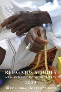 religious studies new and forthcoming titles 2009  CONTENTS