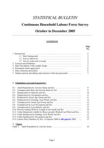 Quantitative research / Unemployment / Survey methodology / Labour Force Survey / Labor force / Labour economics / Sampling / Current Population Survey / Swiss Labour Force Survey / Statistics / Labor economics / Economics