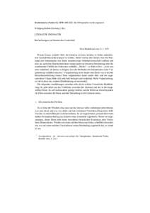 Erschienen	
  in:	
  Poetica	
  11,	
  1979:	
  105-­123.	
  	
  Die	
  Orthographie	
  wurde	
  angepasst.	
    Wolfgang Raible (Freiburg i. Br.) LITERATUR UND NATUR Beobachtungen zur literarischen Landschaf