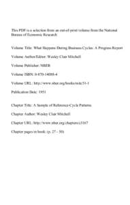 A Sample of Reference-Cycle Patterns