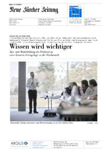 Date: Neue Zürcher Zeitung 8021 Zürichwww.nzz.ch
