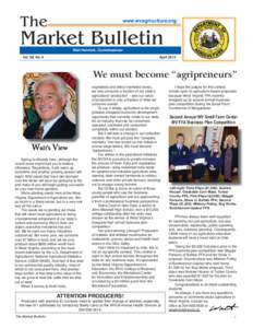 The  www.wvagriculture.org/ Market Bulletin Gus