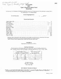 Food and drink / Pet foods / Association of American Feed Control Officials / Sheep / Calcium / Salt / Chlortetracycline / Tetracycline / Medicine / Tetracycline antibiotics / Chemistry