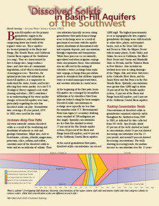 Dissolved Solids in Basin-Fill Aquifers of the Southwest