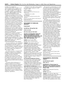 [removed]Federal Register / Vol. 70, No[removed]Wednesday, August 3, [removed]Rules and Regulations modified and clarified by Announcement 2002–[removed]–1 C.B.