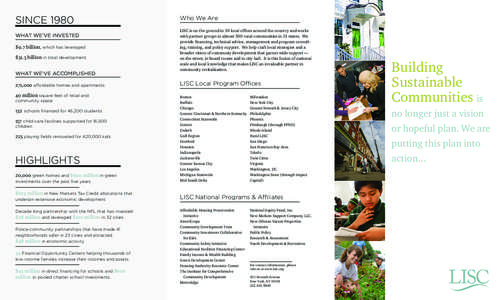 Community organizing / Real estate / Community development / Public housing / Socioeconomics / Human geography / Politics / National Community Stabilization Trust / Chicago Community Loan Fund / Housing / Urban studies and planning / Affordable housing