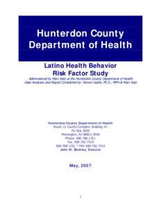 Microsoft Word - HDOH Community Health Survey 2006 Final Report.doc