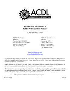 Education in the United States / United States / 101st United States Congress / Americans with Disabilities Act / Disability / Section 504 of the Rehabilitation Act / Law / General Educational Development / Accessibility / Education / Special education in the United States / Educational psychology