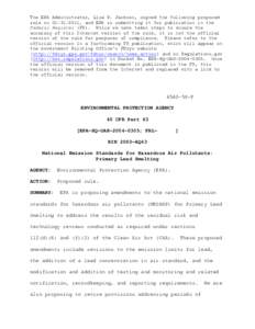 Air pollution in the United States / United States Environmental Protection Agency / Pollution in the United States / Best Available Control Technology / Clean Air Act / National Emissions Standards for Hazardous Air Pollutants / Environmental justice / Regulation of greenhouse gases under the Clean Air Act / Emission standards / Environment / Pollution