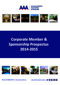 Corporate Member & Sponsorship Prospectus[removed]Phone[removed]