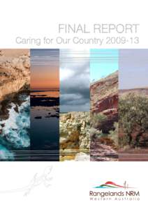FINAL REPORT  Caring for Our Country[removed] Achievements of Rangelands NRM Co-ordinating