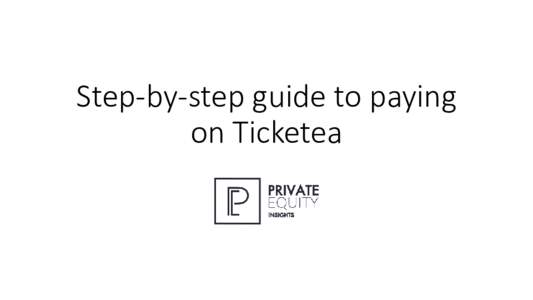 Step-by-step guide to paying on Ticketea No.2
