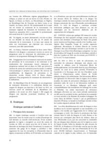 RAPPORT DE L’ORGANE INTERNATIONAL DE CONTRÔLE DES STUPÉFIANTS  aux besoins des différentes régions géographiques. En Afrique, ce projet est mis en œuvre en Côte d’Ivoire, en Égypte, au Kenya, au Maroc, au Moz