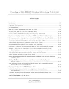 Air dispersion modeling / HIRLAM / Atmospheric model / Computational science / Climate model / Scientific modelling / Royal Netherlands Meteorological Institute / Numerical weather prediction / Planetary boundary layer / Atmospheric sciences / Meteorology / Science