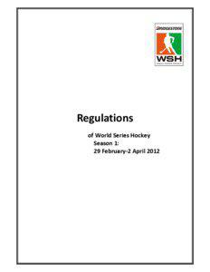 Microsoft Word - WSH - League Regulations_Revised 24 Feb12