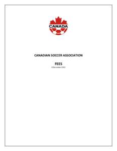 CANADIAN SOCCER ASSOCIATION