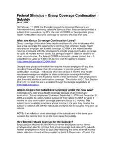 Microsoft Word - Federal_Stimulus_COBRA Final[removed]doc