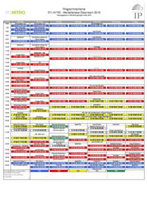 Programmschema RTL NITRO - Werbefenster Österreich 2016 Planungsstand: ; gültig abUhrzeit 6:00