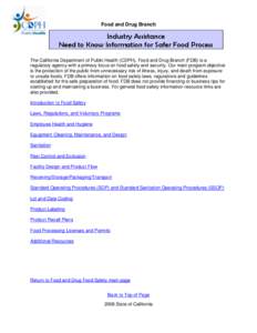 Microsoft Word - IA Need to Know Information For Safer Food Process.doc