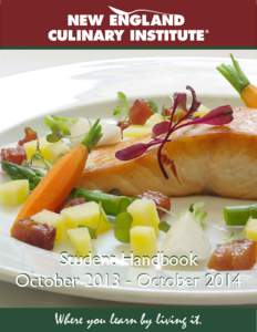 Student Handbook October[removed]October 2014 Where you learn by living it. TABLE OF CONTENTS TABLE OF CONTENTS