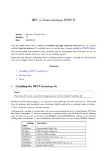 Unix / NetBSD / Pkgsrc / System administration / Build automation / Solaris / Filesystem Hierarchy Standard / GNU / Make / Software / Computing / System software