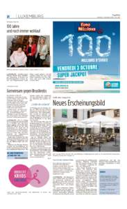 24  LUXEMBURG Tageblatt Freitag, 3. Oktober 2014 • Nr. 230
