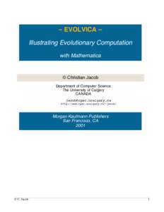 – EVOLVICA –  Illustrating Evolutionary Computation with Mathematica  © Christian Jacob