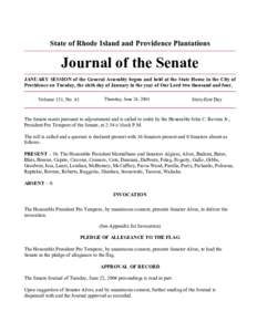 Senate of the Republic of Poland / Reading / Government / Law / Public law / United States Senate / John C. Revens /  Jr. / Quorum
