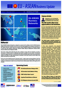 Edition 1 / November[removed]E - NEWSLETTER EU-ASEAN Business