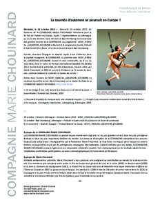 COMPAGNIE MARIE CHOUINARD 