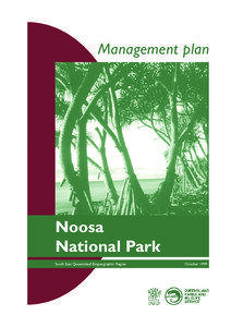 Management plan  Noosa