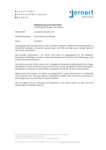 Waldspaziergang mit Gustav Klimt Darstellung des Waldes in der Malerei Klassenstufe: Grundschule Klasse 1 bis 4