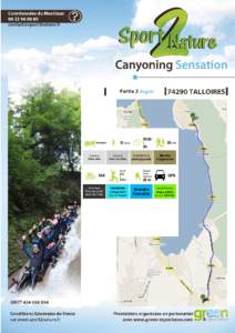 Canyoning Sensation Angon Partie 2 Lac d'Annecy
